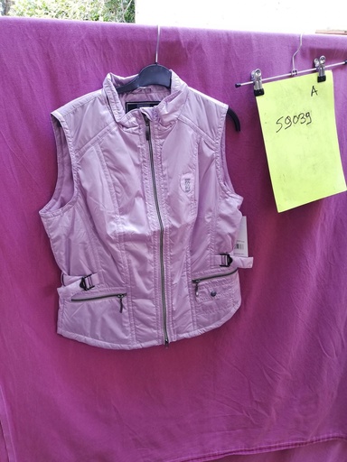 blouson sans manches skye horze L rose