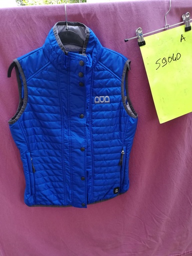 blouson sans manches irena cavallo 40 bleu