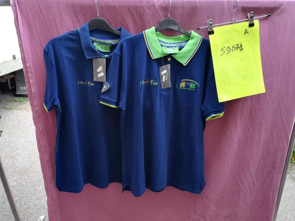 polo rio homme gpa XXL navy/vert