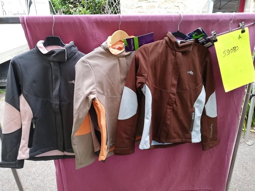 blouson softshell julia equitheme