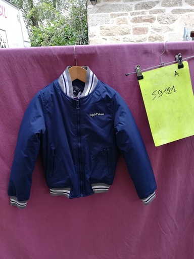 blouson essentiel equitheme 8 navy