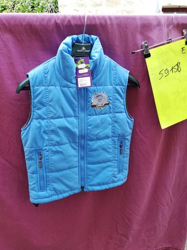 blouson sans manches essential equitheme 12 ciel