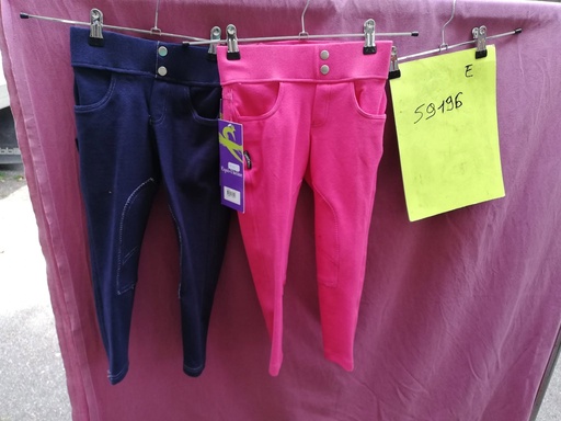 pantalon pull on equitheme 8 navy