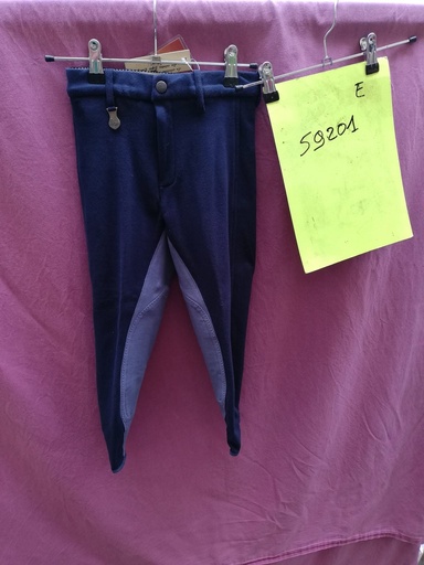 pantalon enfant equicomfort 8 marine/bleu