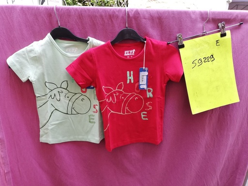 T-shirt junior elt 14ansrouge