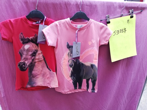 T-shirt iris qhp 10 rouge