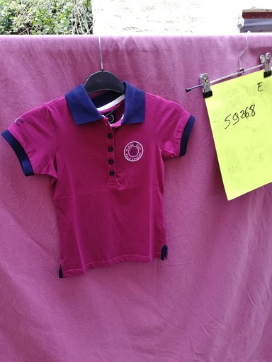 polo cali flags and cup 12 framboise