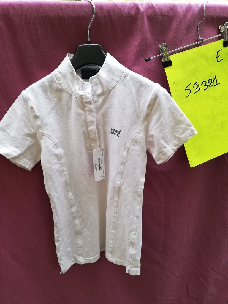 polo concours lori elt 14ans blanc