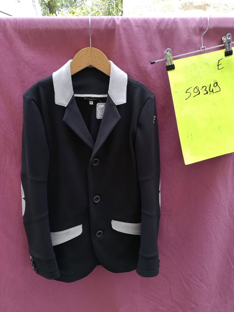 veste concours enfant horsepilot 14 noir