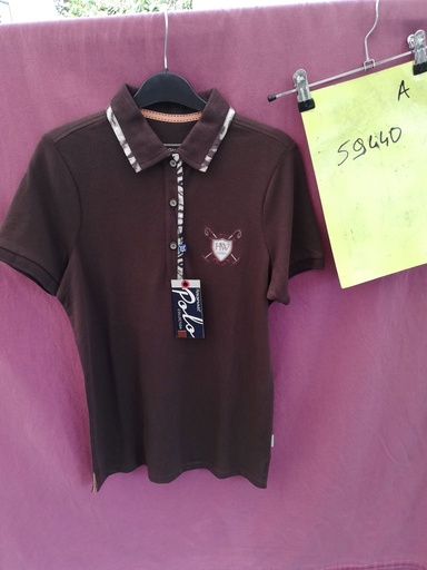 polo luna horseware L marron
