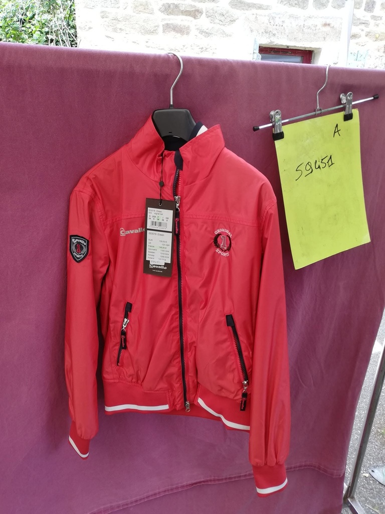 veste eilen cavallo XS rouge