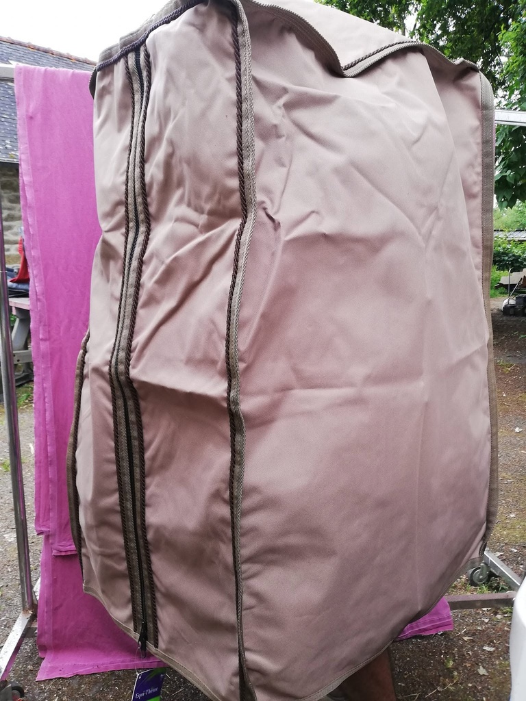housse chariot equitheme BEIGE