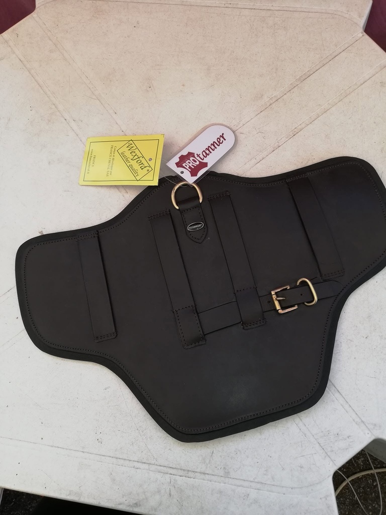 bavette amovible cuir protanner FULL marron