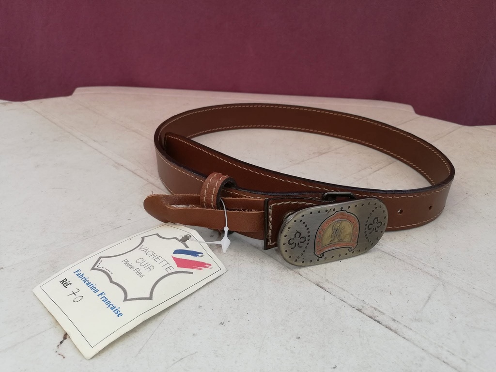 ceinture bouble charles de nevel 70 tabac