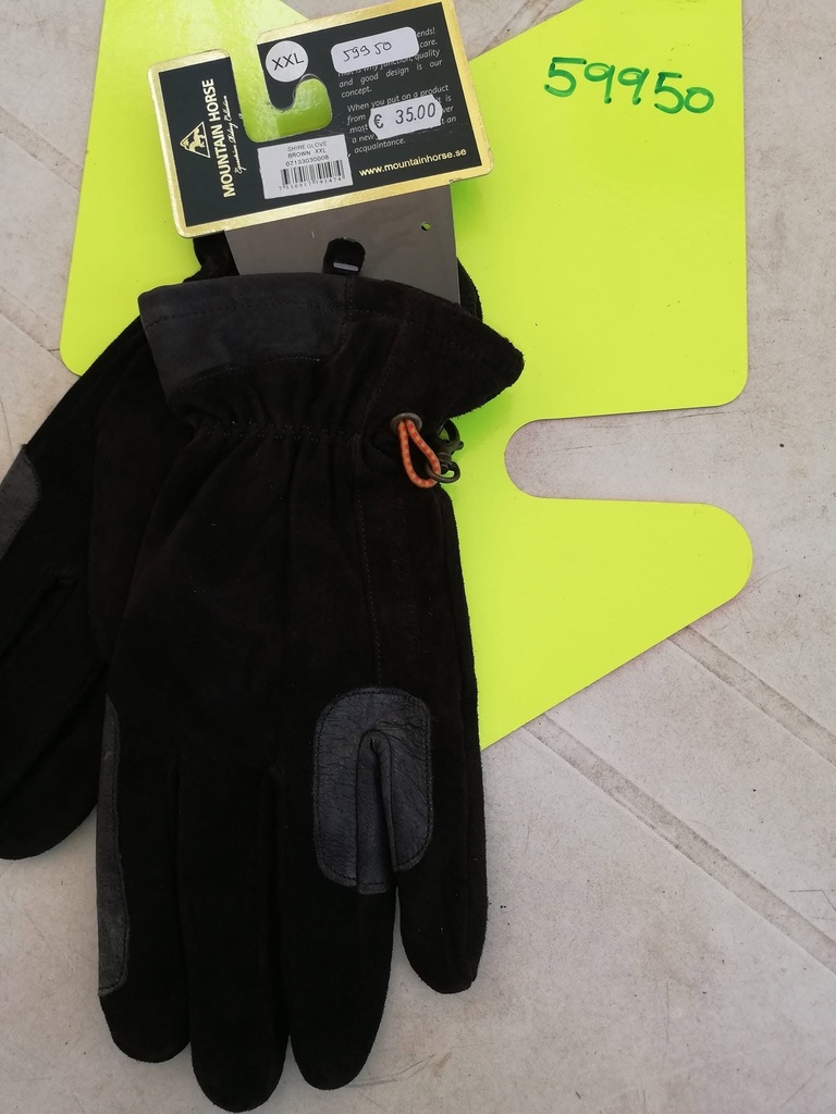 gants mountain horse shires marron XXL