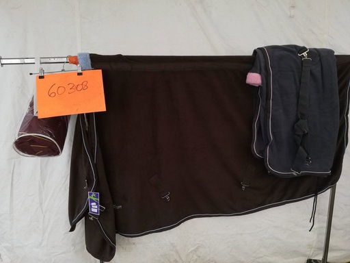 chemise polaire equitheme 155 choco