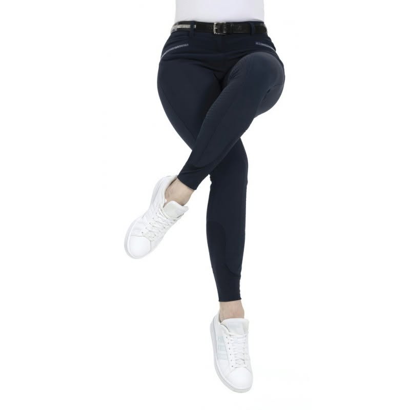 Pantalon EQUITHÈME "Gizel", fond silicone