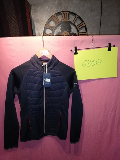 blouson equitheme matelassé olivia marine S