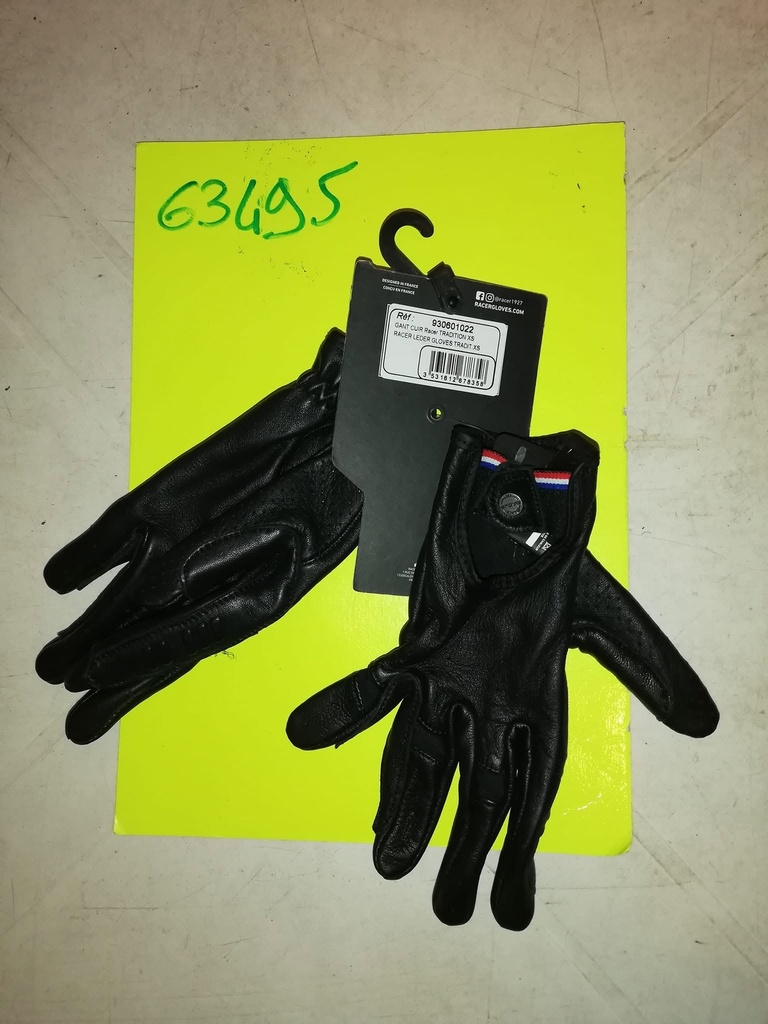 gants racer tradition noir XS