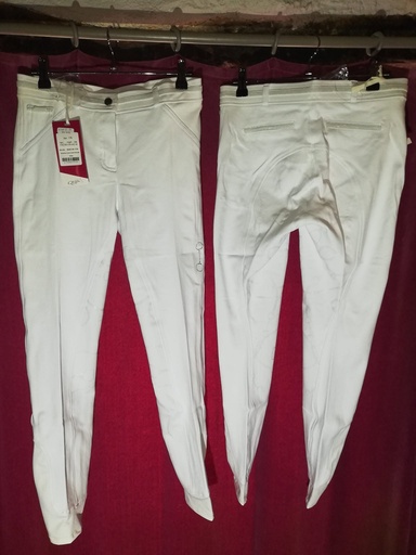 Pantalon QHP Carrie Junior full grip Blanc 176