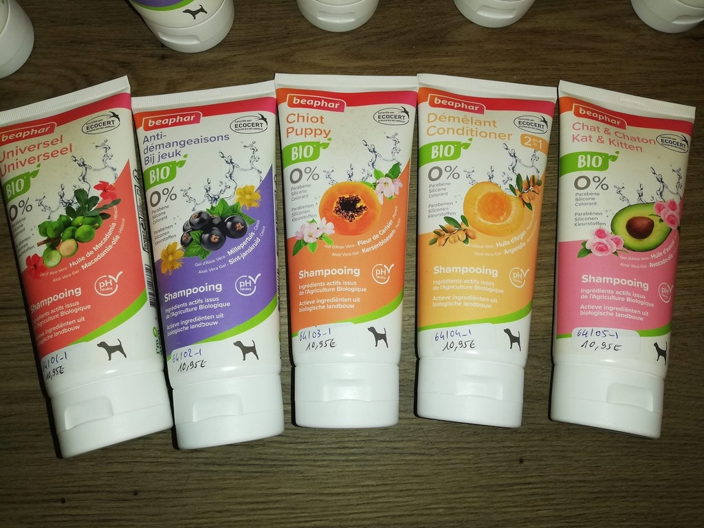 shampooing bio chat/chaton beaphar 200ml