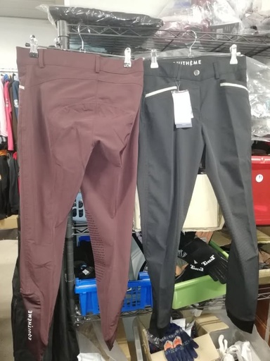 Pantalon EQUITHÈME "Gizel" prune 44