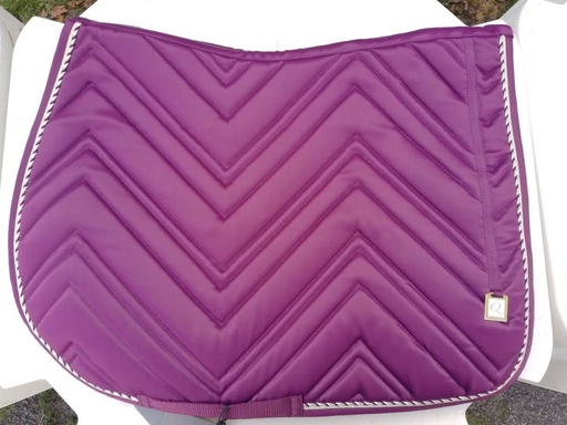 tapis de selle QHP Menton plum mixte poney
