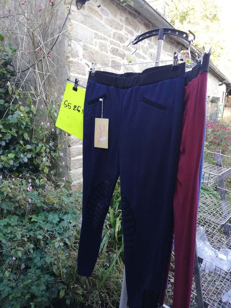pantalon legging HKM starline bordeaux femme eu44