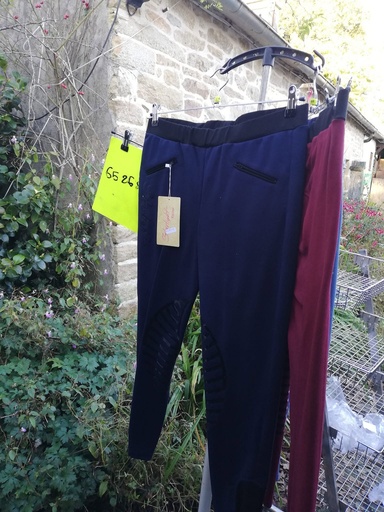 pantalon legging HKM starline bordeaux femme eu44