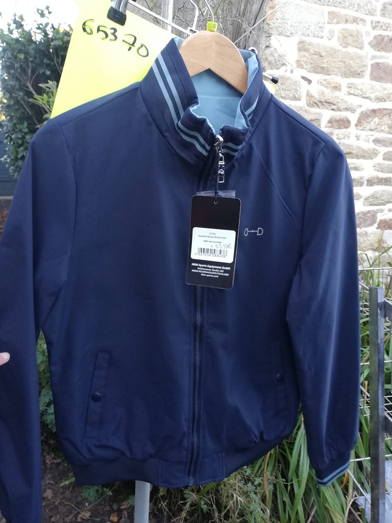 blouson reversible HKM monaco marine L