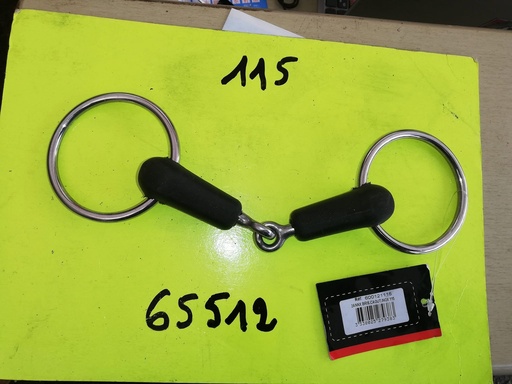 mors simple caoutchouc 115