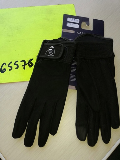 gants equitheme cabrer competition noir S