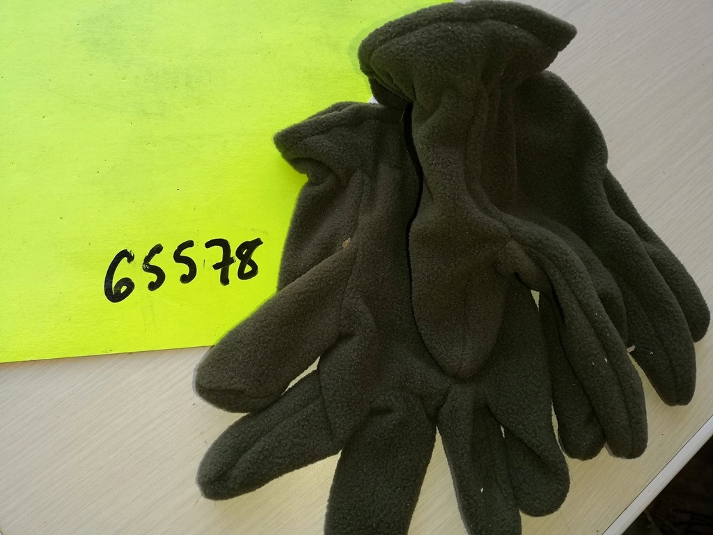 gants polaire kaki M