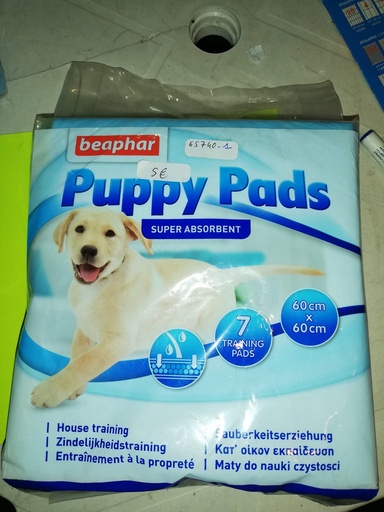 puppy pads beaphar x 7 (60cmx60cm)