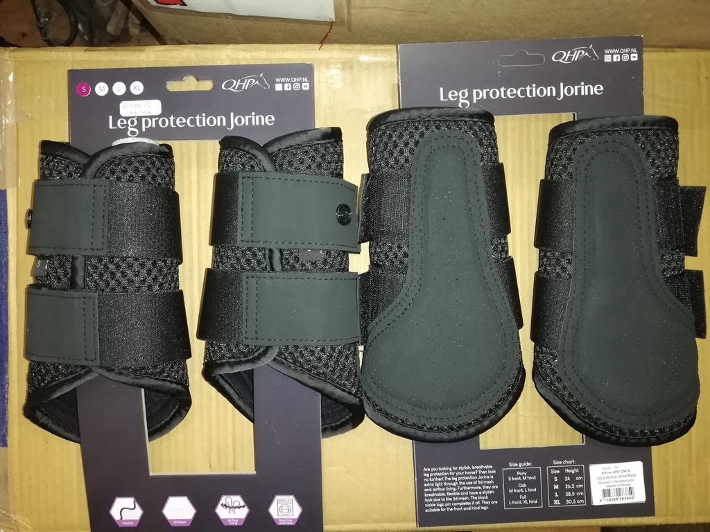 guetres mesh jorine QHP NOIR XL