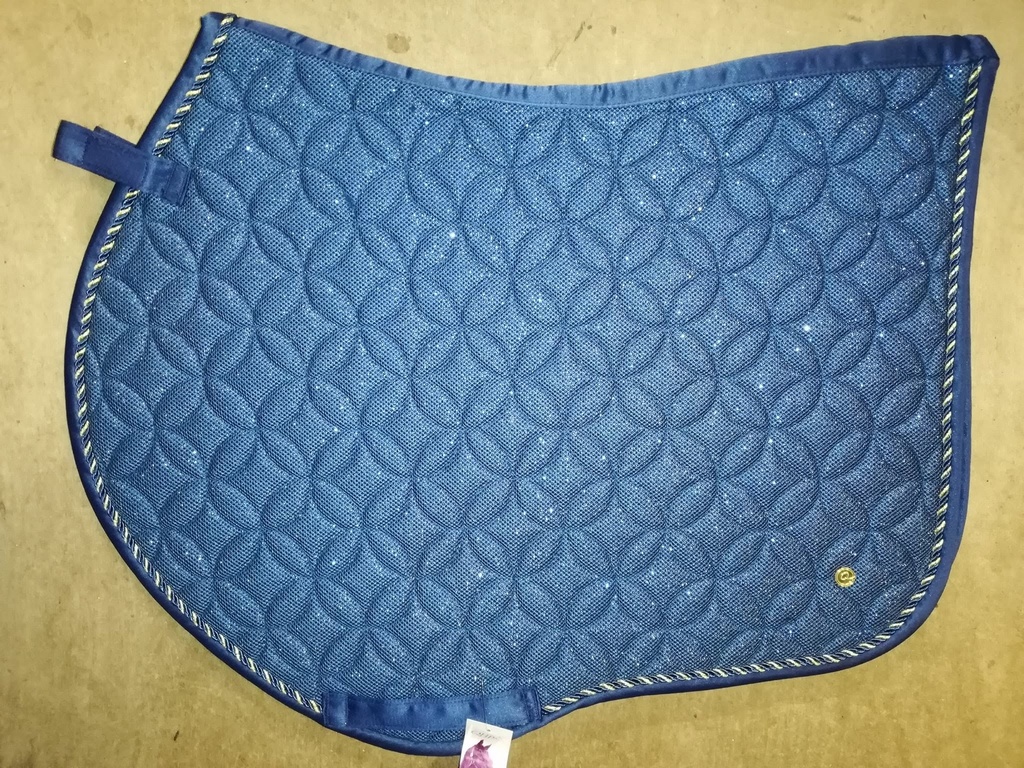 tapis de selle QHP rio marine cheval mixte