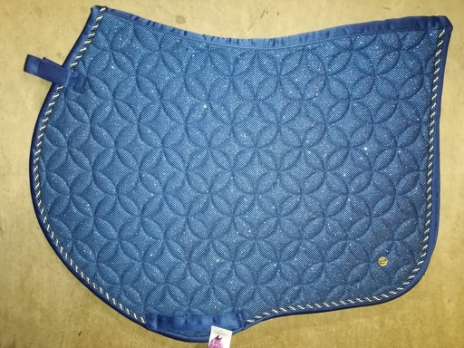tapis de selle QHP rio marine cheval mixte