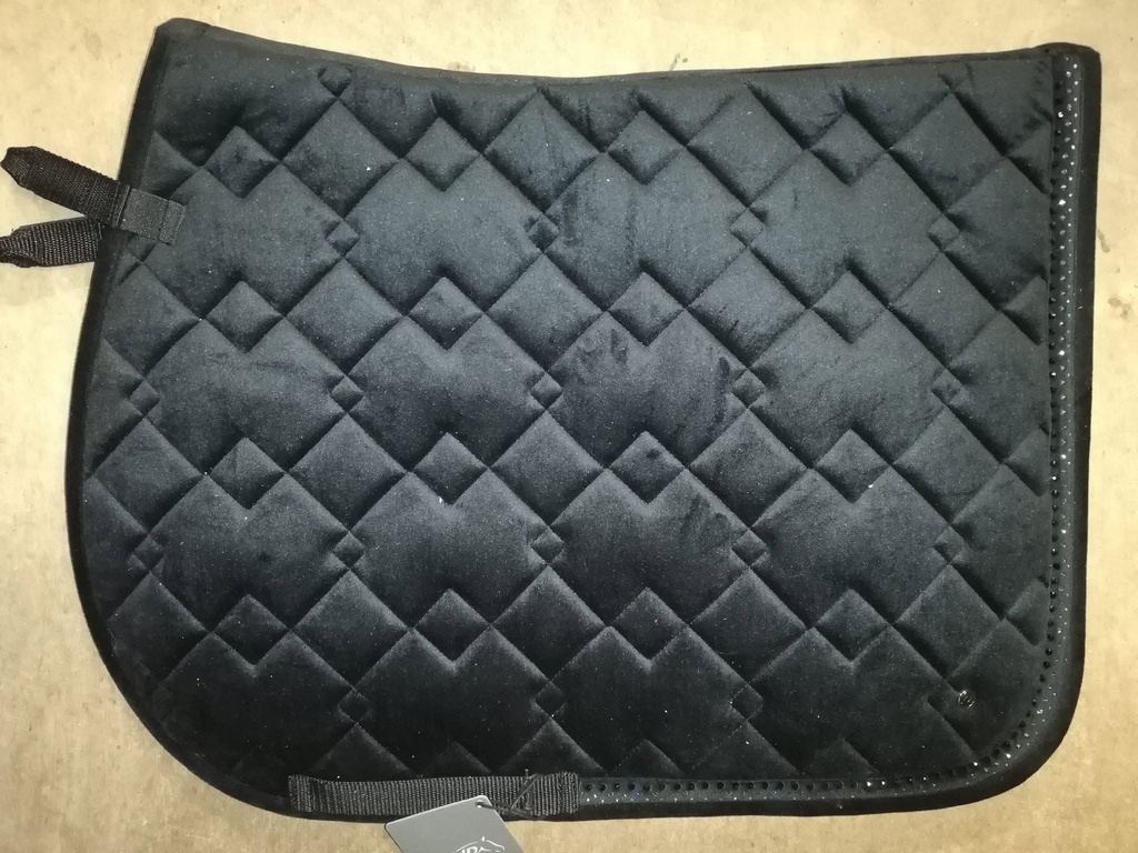 tapis de selle QHP fading noir poney mixte