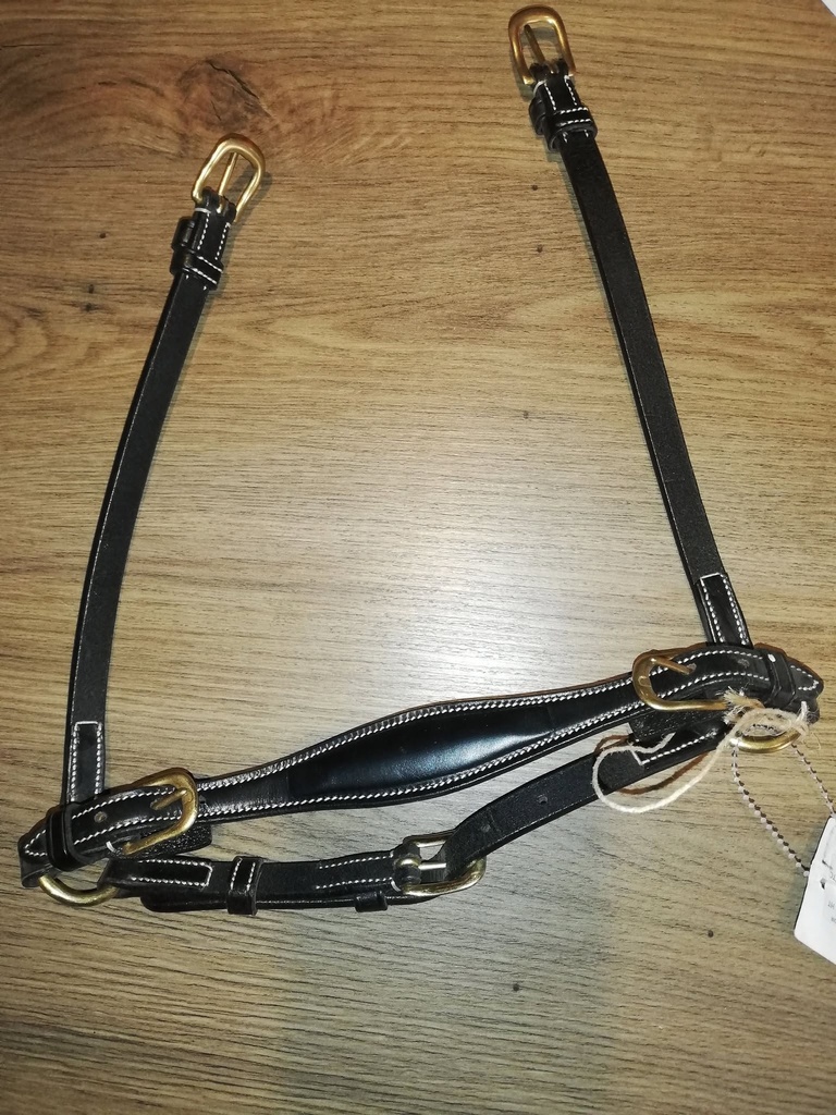 muserolle allemande reglable dyon collection noir cheval