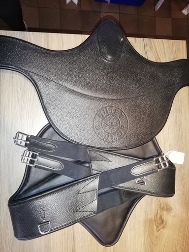 sangle bavette ergonomique butet noir 135cm