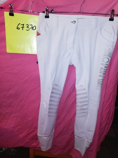 pantalon animo novella blanc femme 40fr (46it)