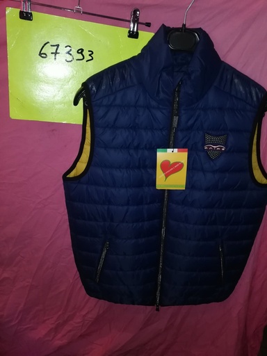 blouson sans manches animo intrigo marine homme 44fr(50it)