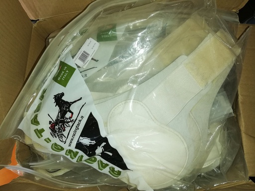 protege boulet racingtack blanc finntack x18 (10 taille3 + 8taille 2) 5€/piece