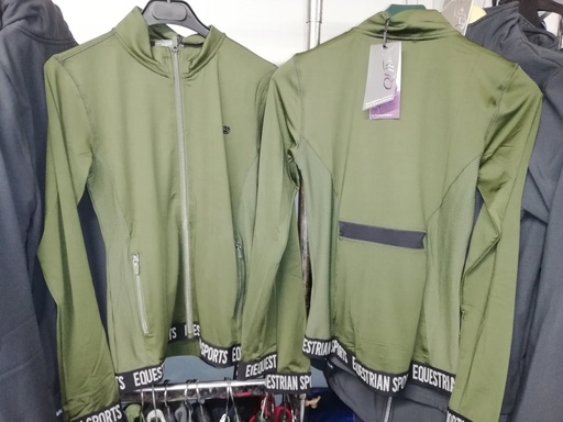 sweat zippé QHP jorine