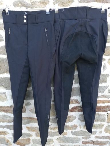 Pantalon EQUITHÈME "Nicole" fond clarino
