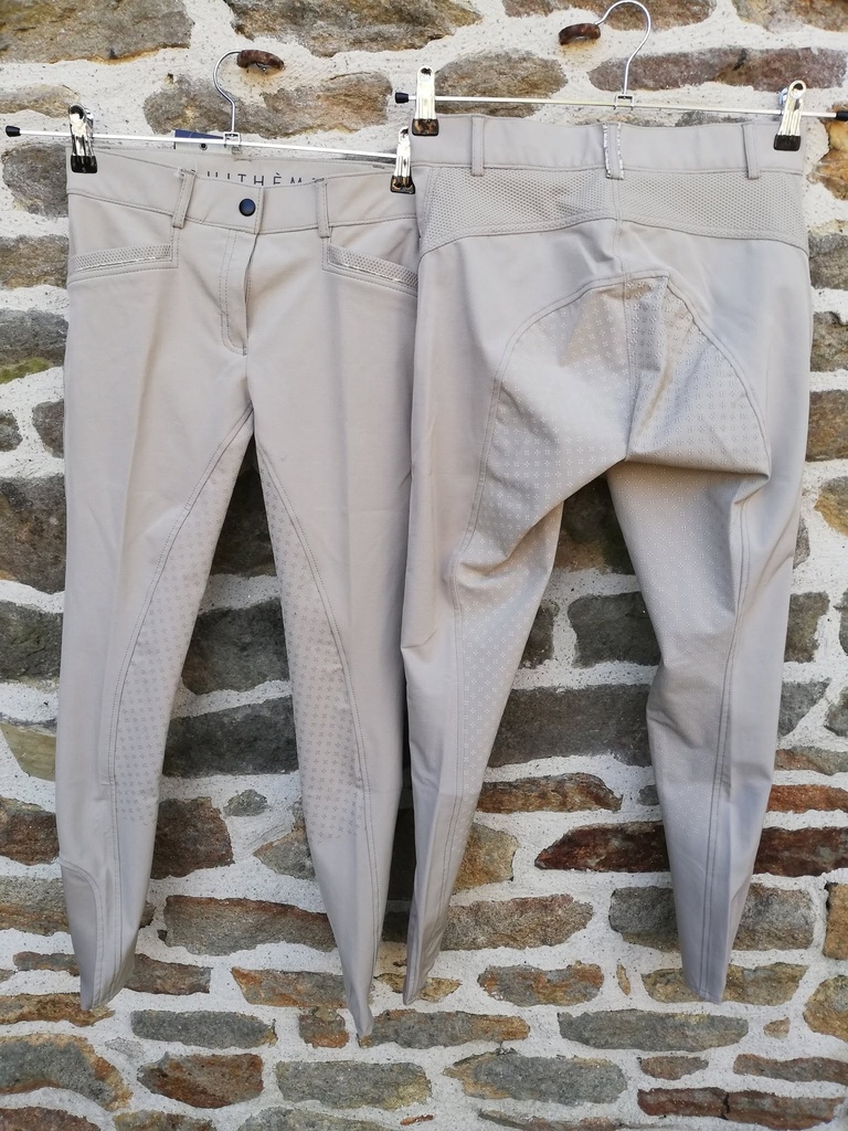 Pantalon EQUITHÈME "Kendal", fond silicone