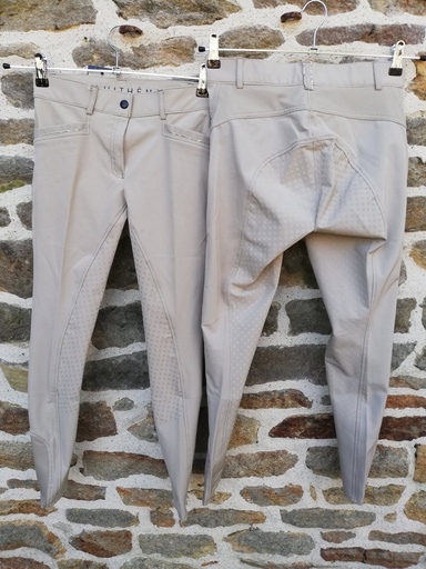 Pantalon EQUITHÈME "Kendal", fond silicone