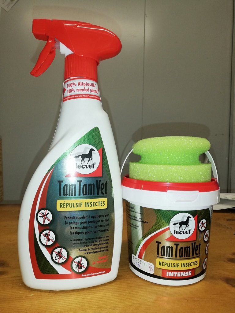répulsif leovet "tam tam vet" gel avec éponge 500 ml