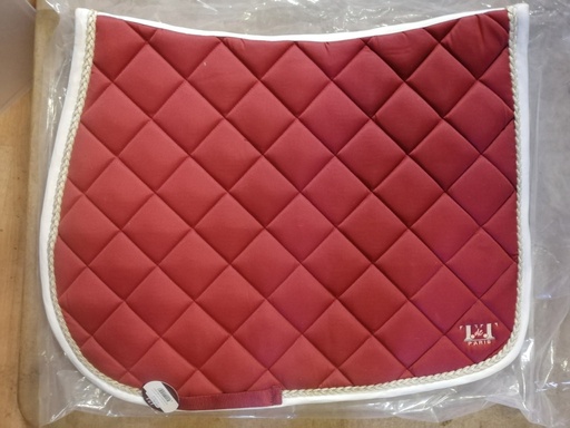 tapis TdeT cso fontainebleau bordeaux/blanc cheval