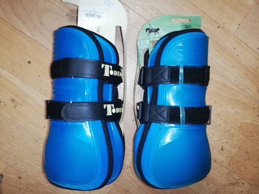 guetres TdeT jersey bleu fluo M